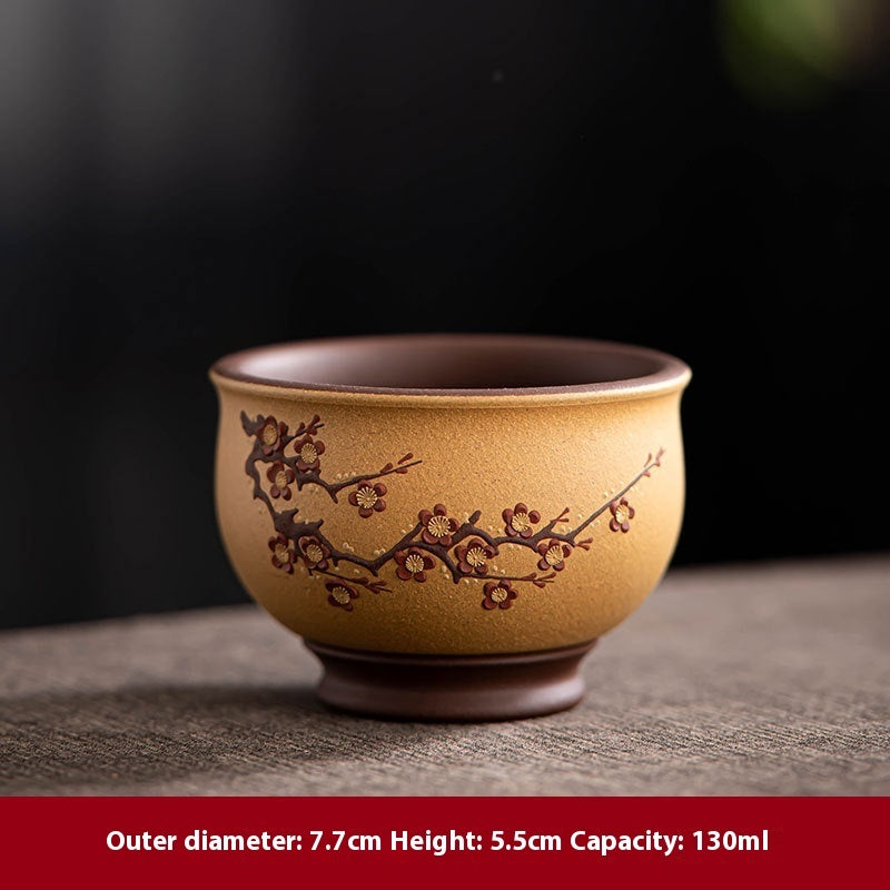 plum blossom tea cups