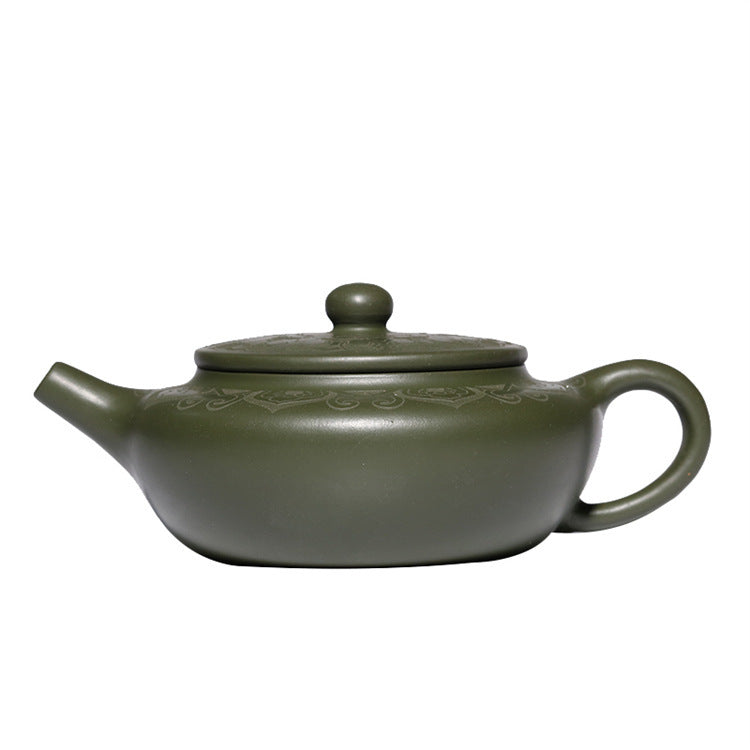 Emerald Dewdrop Yixing Green Clay Teapots