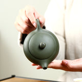 quality green mud teapot