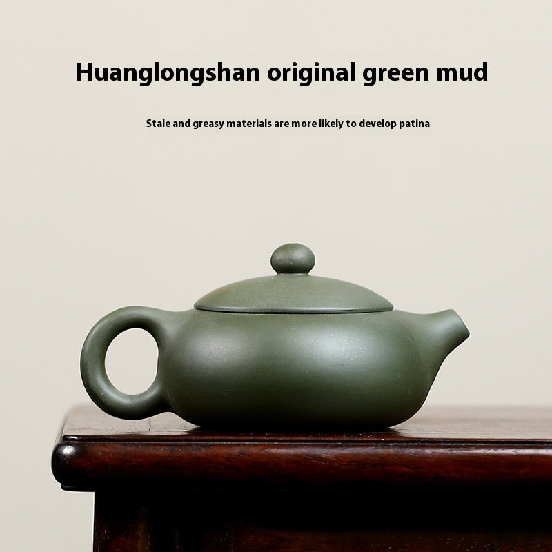 green mud teapot