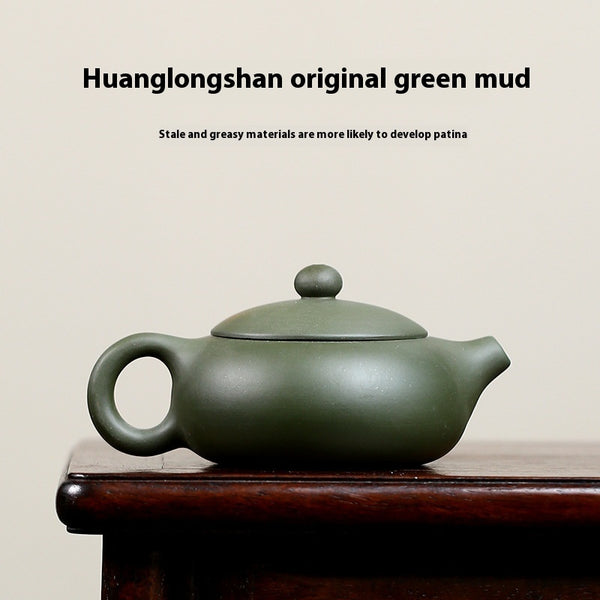 green mud teapot