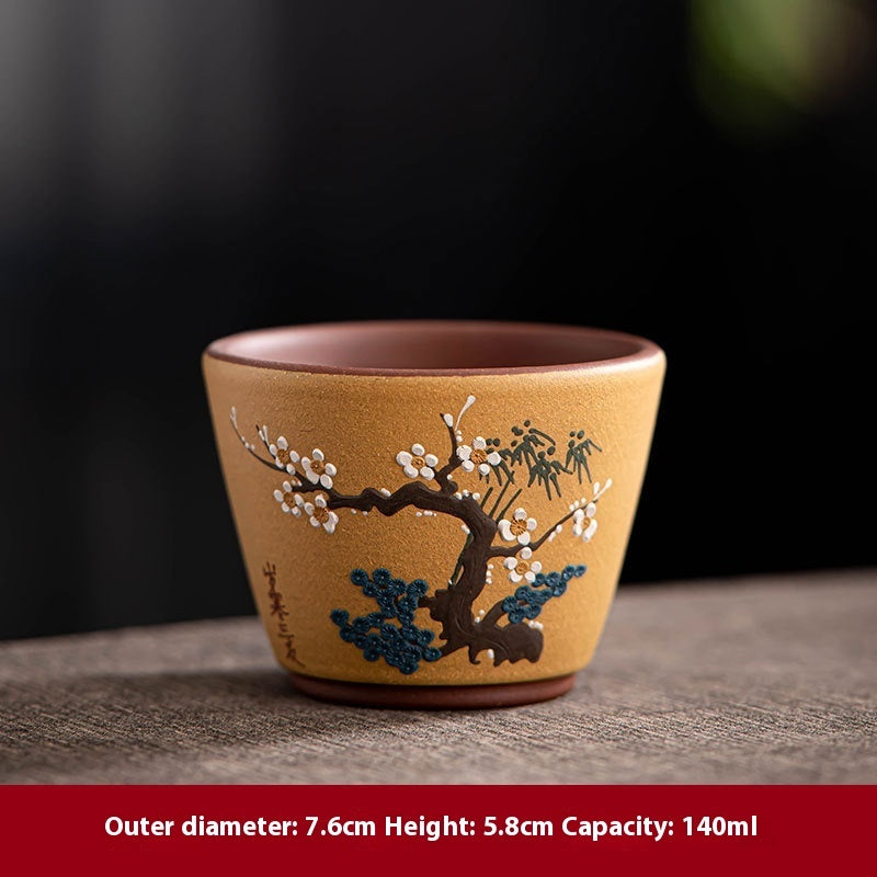 yixing purple sand tea cup