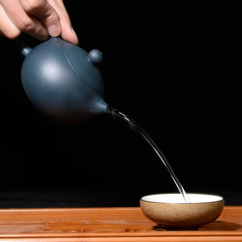 Xi Shi Handmade Yixing Teapot Green Ni 180ml