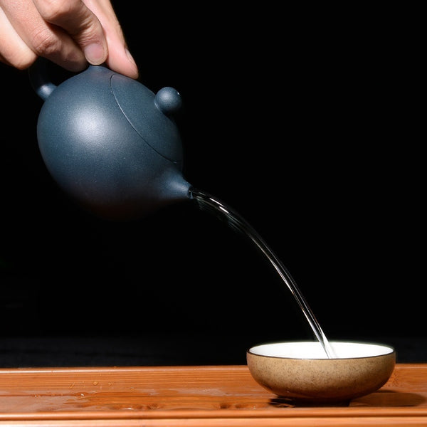 Xi Shi Handmade Yixing Teapot Green Ni 180ml