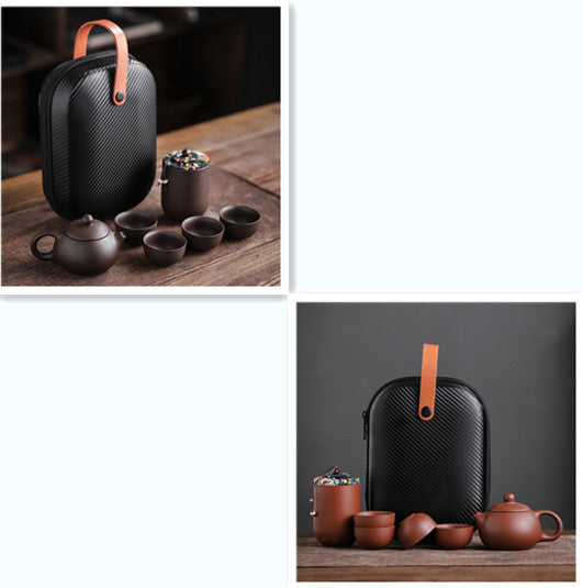Yixing teapot set