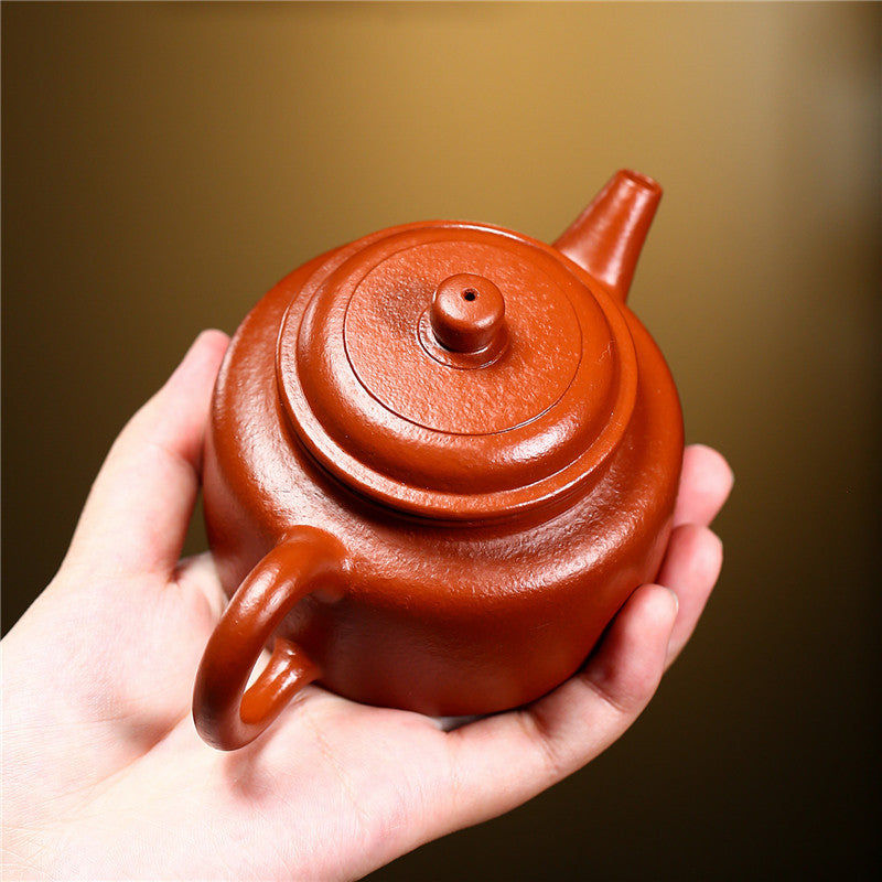 De Zhong Handmade Yixing Teapot purple clay 160ml