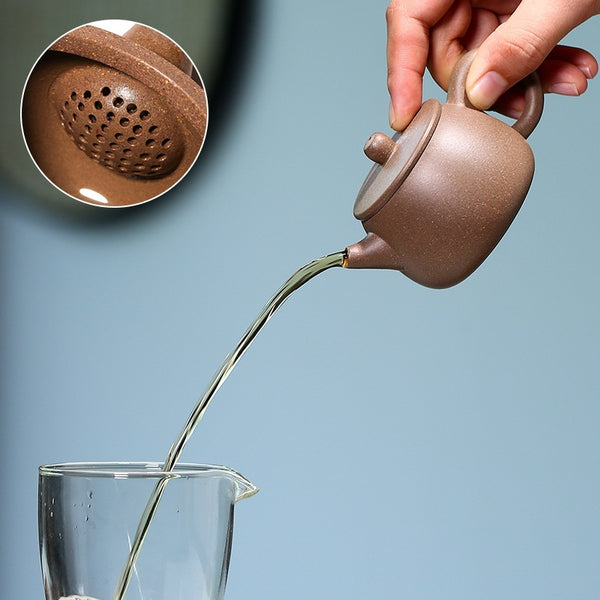 Stone Ladle Chinese Yixing Purple Clay Teapot