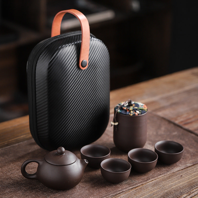 Zisha teapot and tea cup