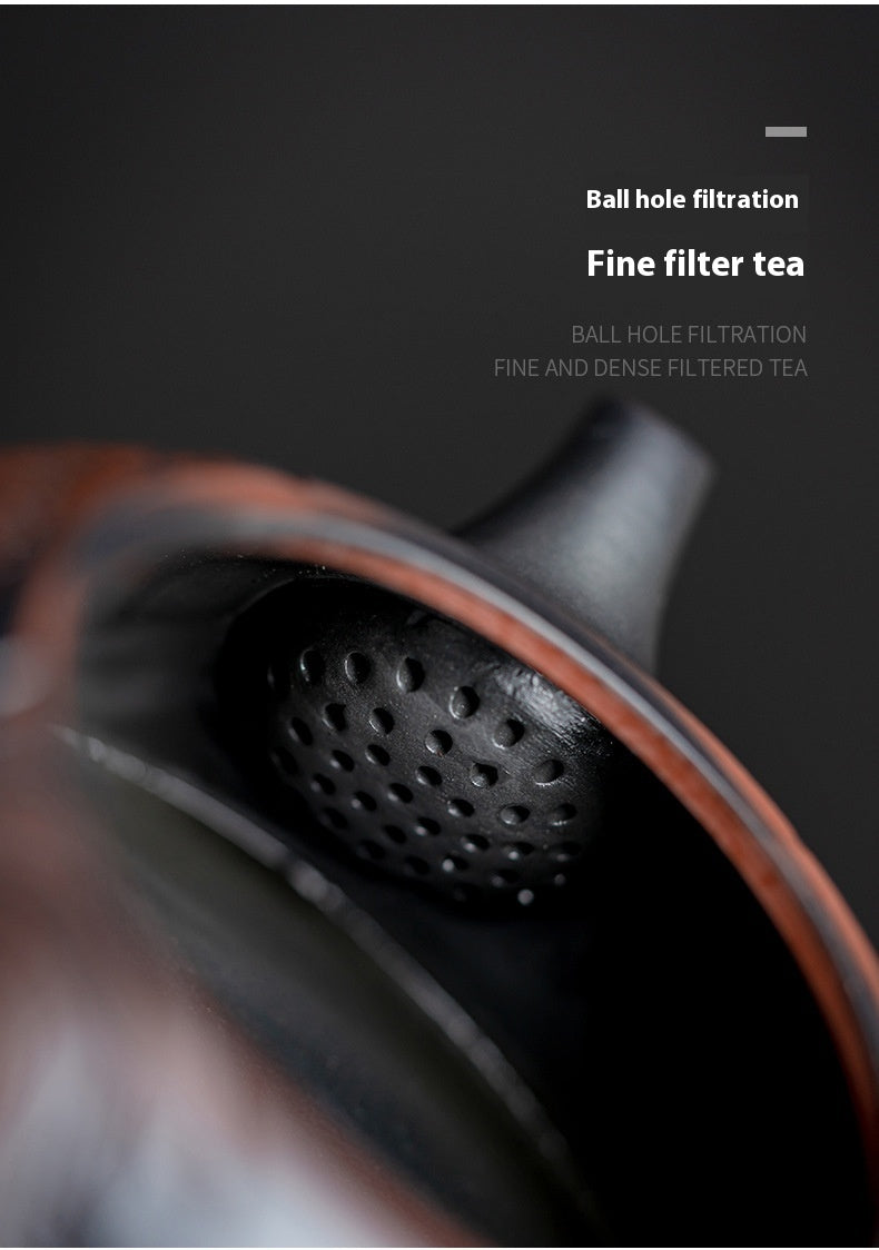 Xianglong Purple Pottery Teapot Details