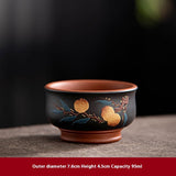 100% hand-carved blessing cup