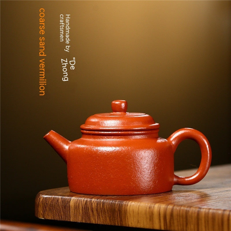 De Zhong Handmade Yixing Teapot purple clay 160ml