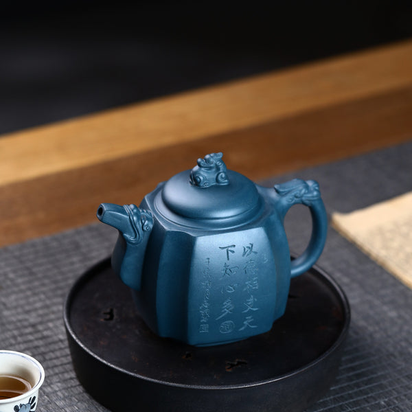 yixing purple clay teapot​ handmade